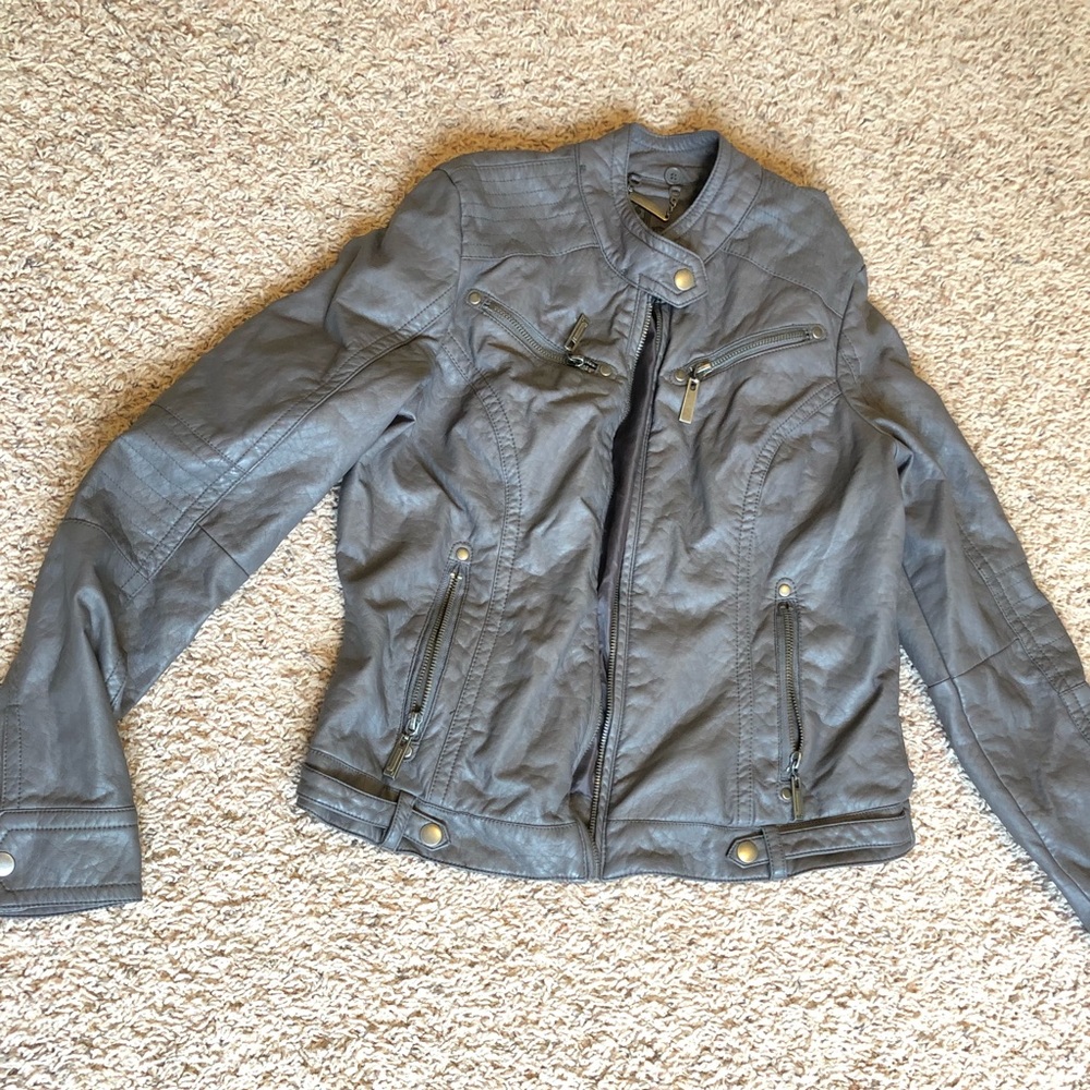 Leather jacket